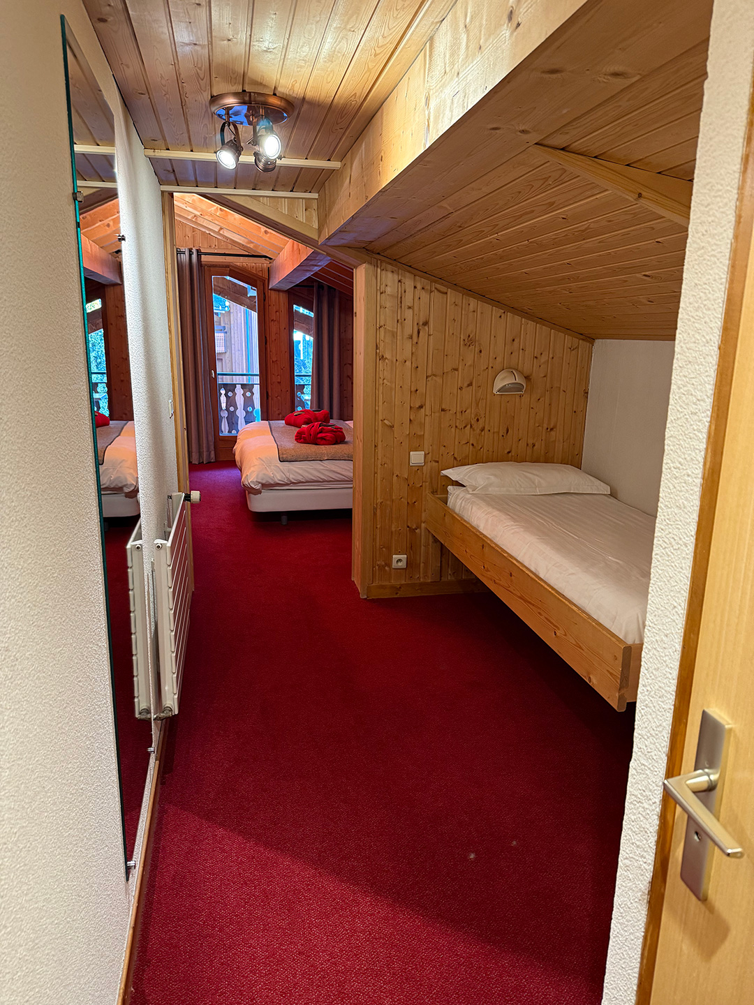 Chambre triple Hôtel Bel Alpe Morzine